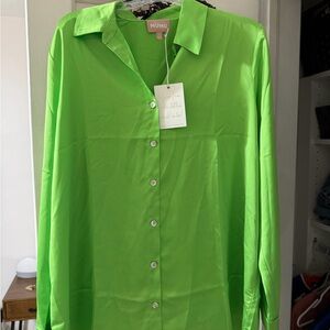 Show Me Your MuMu Lime Green Shirt